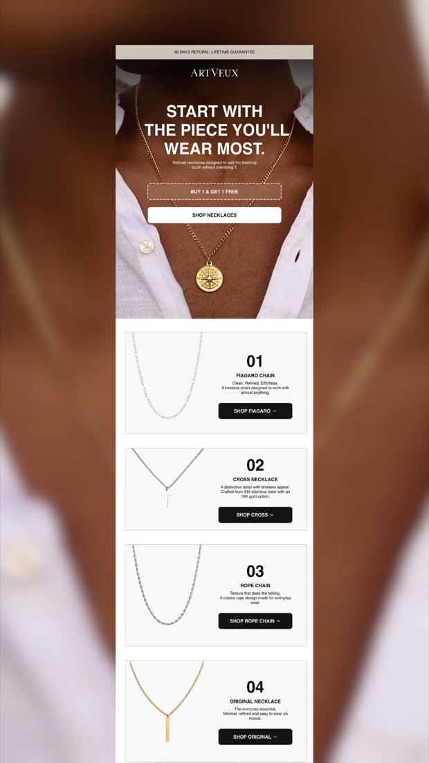 Email design